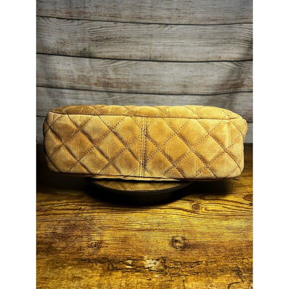 Michael Kors Sloan Quilted Suede Shoulder Bag - Picture 7 of 12